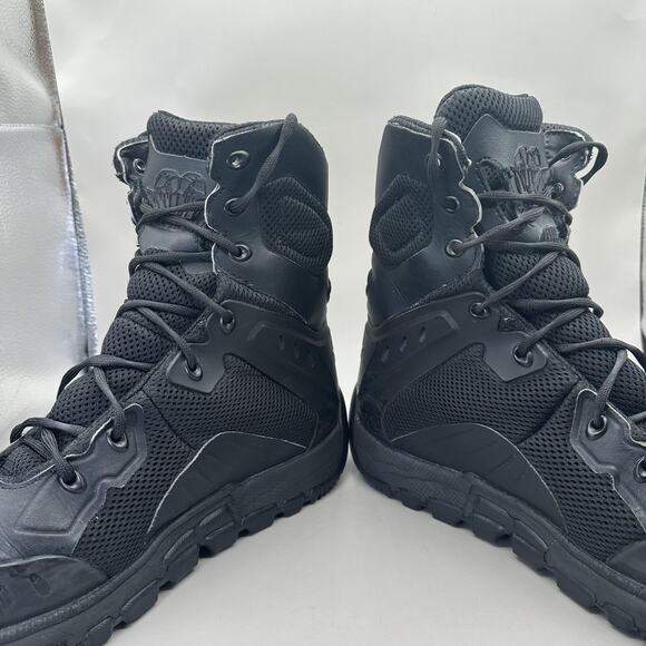 Rocky RAM Duty Boots Mens Size 12 Black Tactical Athletic Mobility Mesh Leather main image 7
